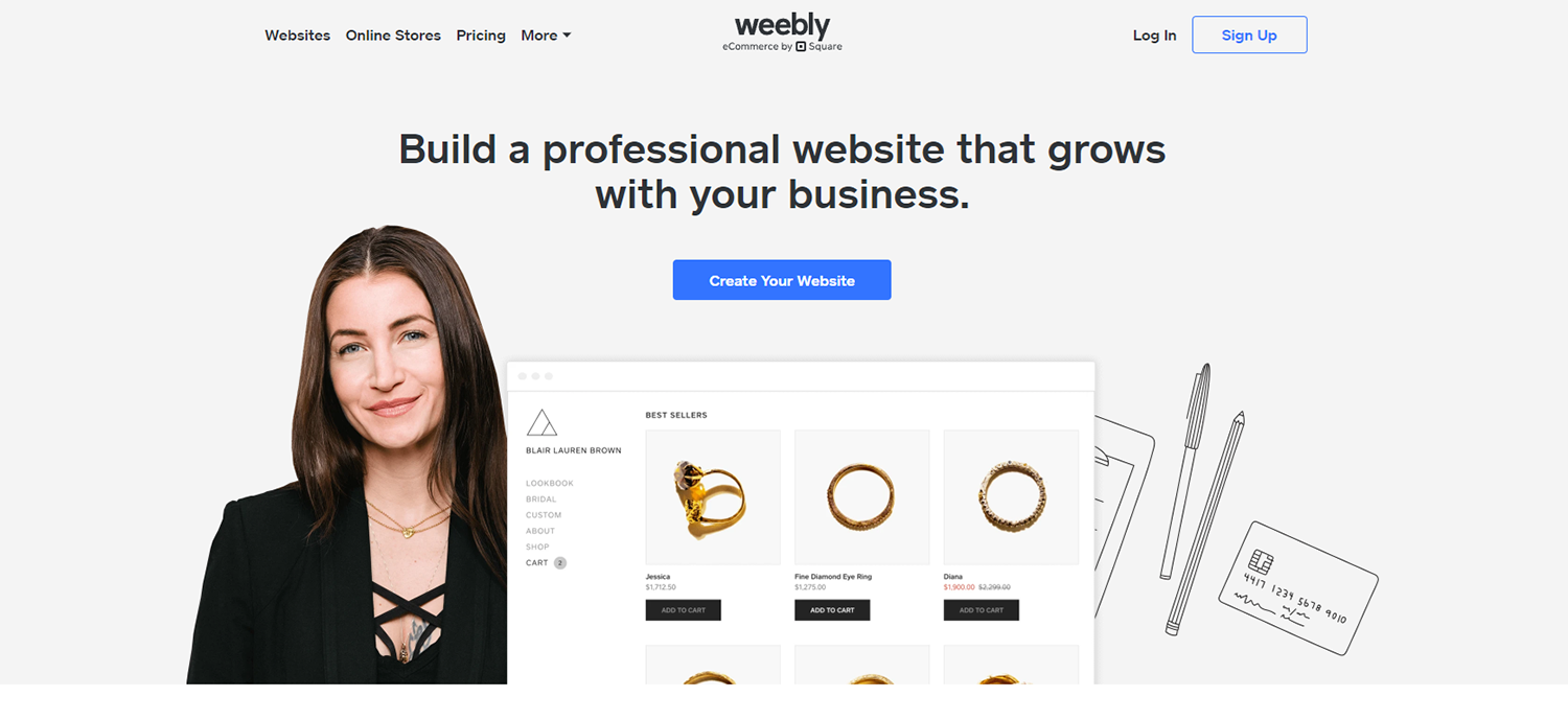 Tự tạo website cá nhân và bán hàng với Weebly Không cần biết lập trình